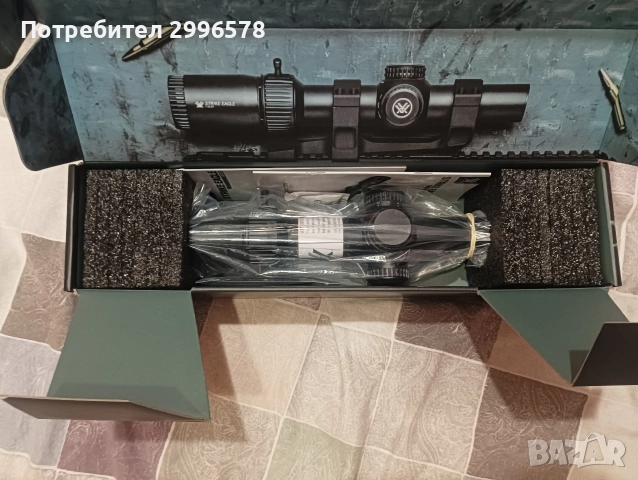 Vortex strike eagle 1-8x24 гонкаджийска оптика, снимка 2 - Оборудване и аксесоари за оръжия - 52606058