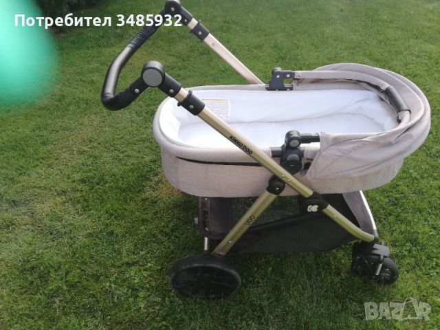 Продавам бебешка количка 3в1 KIKKA BOO UGO, снимка 7 - Детски колички - 46296956