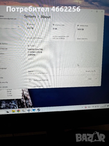 Hp Omen геймърски лаптоп, снимка 2 - Лаптопи за игри - 52559030