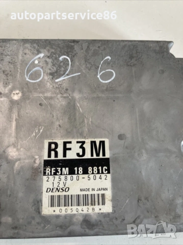 Контролен модул на двигателя за Mazda 626 2.0 TDI (2001) 275800-5042, RF3M18881C, снимка 2 - Части - 53700342