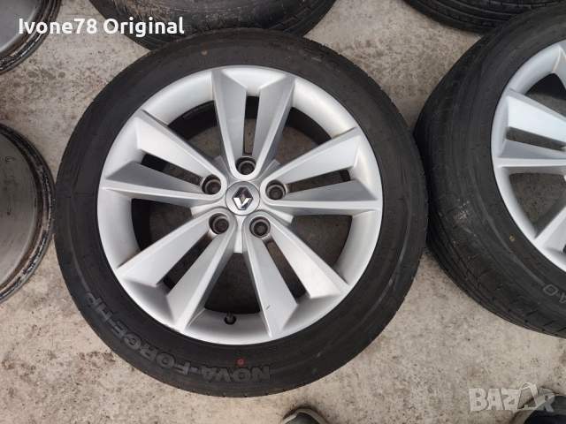 ПРОМОЦИЯ АЛУМИНИЕВИ ДЖАНТИ RENAULT  DACIA 5x114.3 17цола.Отлично състояние., снимка 3 - Гуми и джанти - 53727253