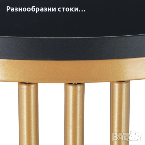 Стилна холна масичка Relaxdays Marmo – Мраморен дизайн, снимка 3 - Маси - 54287416