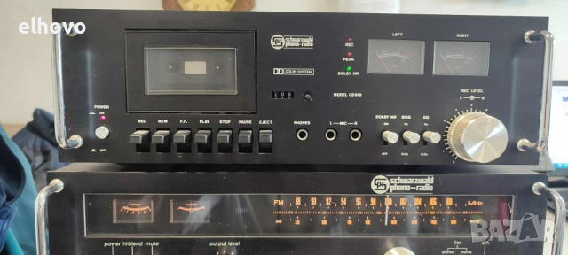 Стерео усилвател, тунер и дек Schwarzwald phono-radio, снимка 2 - Ресийвъри, усилватели, смесителни пултове - 52208094