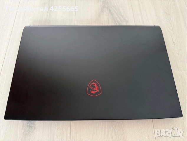 Продавам геймърски лаптоп MSI gf75 thin 10sdr