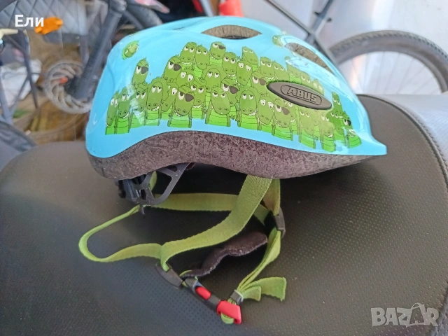 Детска каска за велосипед 45-50 см, снимка 3 - Аксесоари за велосипеди - 53874126