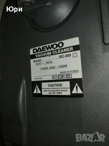 Продавам  прахосмукачка Daewoo 1400W , снимка 4 - Прахосмукачки - 47124147