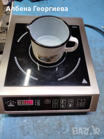 Професионален  индукционен  котлон HORECA GIC 3035 -3500 W , снимка 6 - Котлони - 54057789