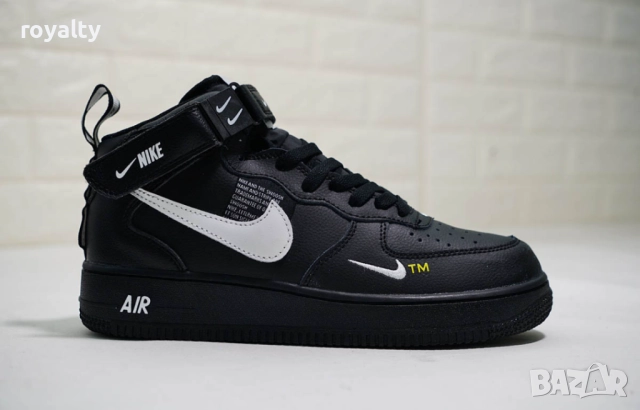 Дамски Bисоки Kецове Nike Air Force TM Sneakers , снимка 3 - Маратонки - 51645517