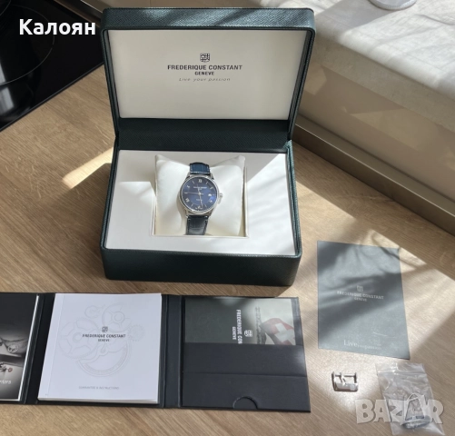 Frederique Constant Classics Index Automatic Blue FC-303MN5B6 Часовник, снимка 8 - Мъжки - 52878640