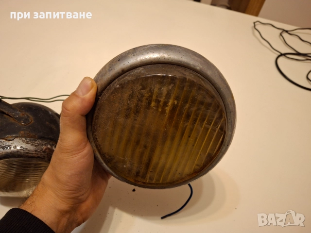 Стари ретро: 2 фара, настолен телефон Siemens, ел алуминиева тенджера, снимка 9 - Антикварни и старинни предмети - 36990190