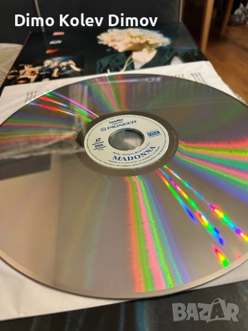 Madonna Laserdisc Абсолютно Перфектен. ПАЛ, снимка 5 - Други музикални жанрове - 53585049