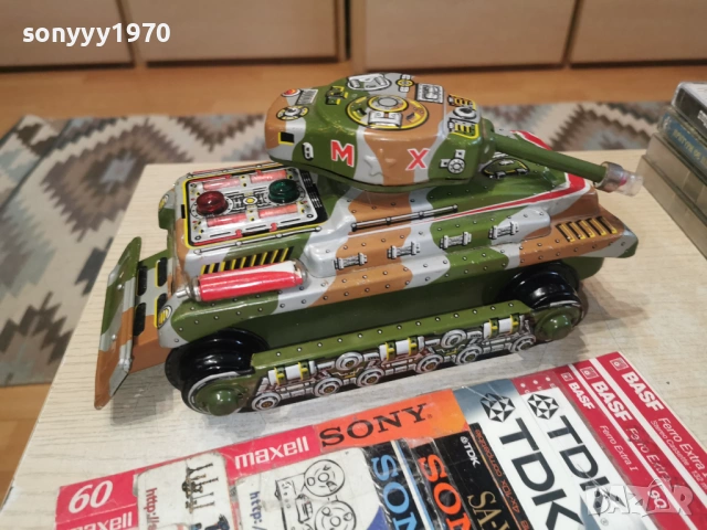 МЕТАЛЕН-ЛАМАРИНЕН ТАНК ЗА КОЛЕКЦИЯ 1803261851LCHERY1, снимка 5 - Колекции - 53890212