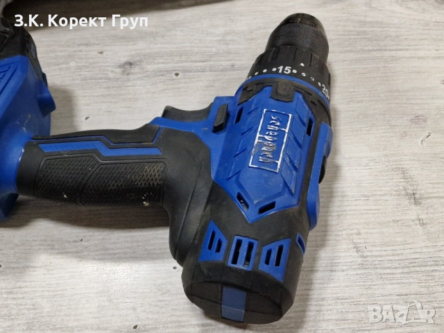 Винтоверт Scheppach C-DTB74/1-X + зарядно , батерия, аксесоари / куфар, снимка 6 - Винтоверти - 53918544