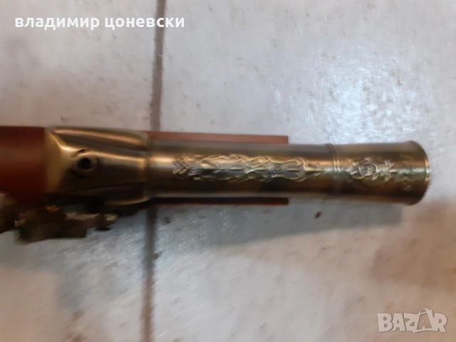 Красив кремъчен пистолет,пищов,оръжие, снимка 4 - Колекции - 52334738