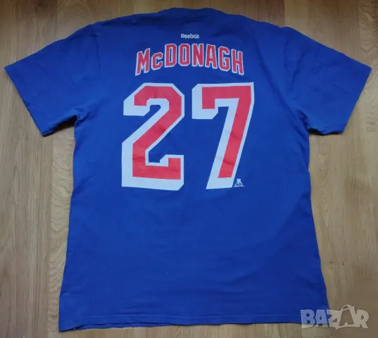 NHL / New York Rangers / Reebok - #27 Ryan McDonagh - хокейна тениска, снимка 3 - Тениски - 47249582