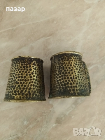 Бпонзови чашки страхотна изработка за колекция , снимка 3 - Колекции - 52245076