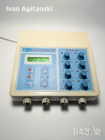 Терапевтичен апарат електростимулатор MDM/97 LOTUS 8M, снимка 2 - Медицинска апаратура - 52940954
