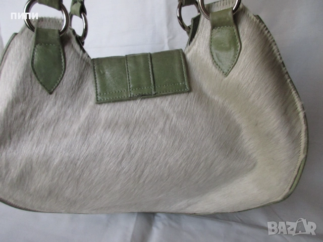 ЕСТЕСТВЕНА КОЖА дамска бутикова чанта, снимка 5 - Чанти - 52244762