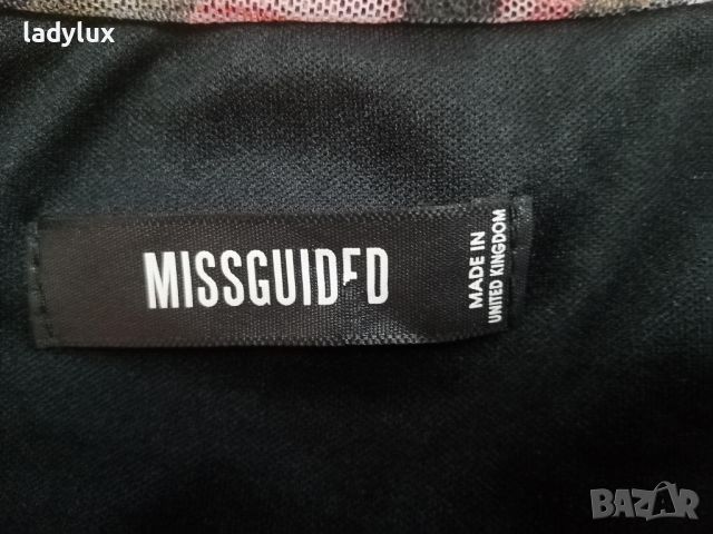 Missguided, Тюлена Блуза с набор, Размер 40 (М). Код 2246, снимка 5 - Блузи с дълъг ръкав и пуловери - 45768423