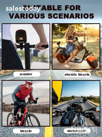 Музика за тротинетка, велосипед, колонка за колело, мотор, Bluetooth, снимка 3 - Аксесоари и консумативи - 44693540