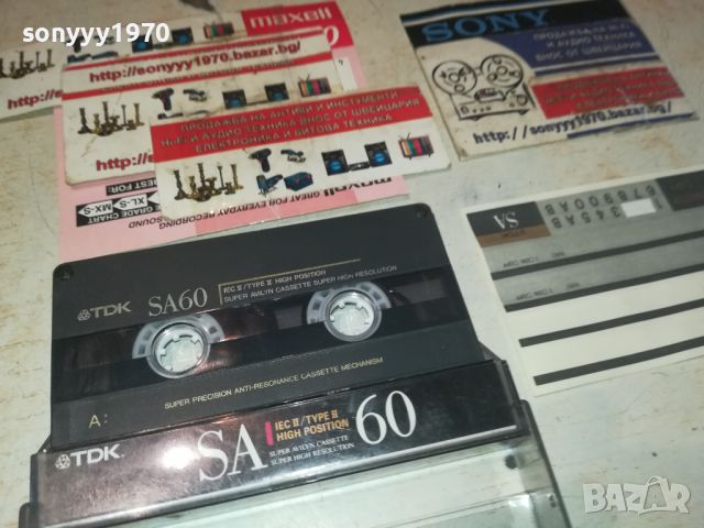 TDK SA60 TAPE 0508241928, снимка 15 - Аудио касети - 46811800