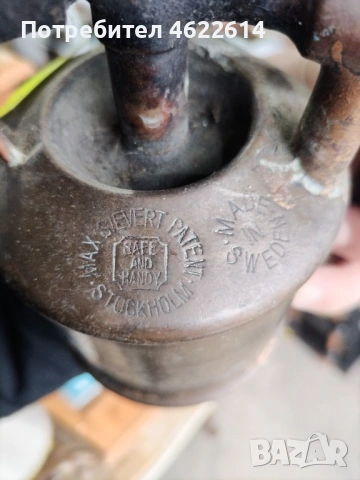 ДВЕ БРОНЗОВИ ГОРЕЛКИ , снимка 3 - Колекции - 53339330