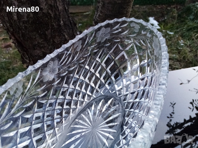 Огромна кристална гондола, снимка 4 - Антикварни и старинни предмети - 52945235