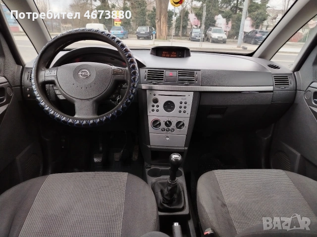 Opel Meriva 1.6 газ бензин 101кс 2004 гд, снимка 10 - Автомобили и джипове - 53562940