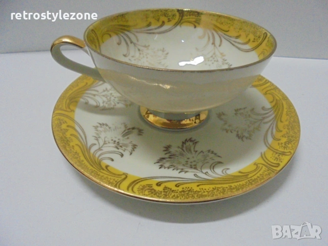 № 8567 Порцеланов сет „Bavaria“ – чаша с чинийка   , снимка 5 - Други ценни предмети - 54196761