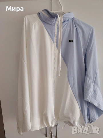 Ново бяло яке Lacoste, снимка 3 - Якета - 54007438