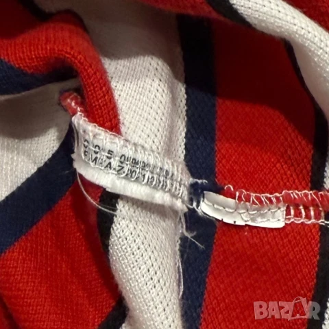 Мъжка тениска с яка Nike Club Stripe | L , снимка 5 - Тениски - 51162811