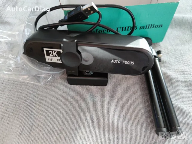 CAMERA USB 2K resolution MIC, снимка 1 - Камери - 48345362