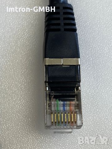 Сериен кабел RJ-45/DB9 мъжки - 0,25 м, снимка 2 - Друга електроника - 46098440