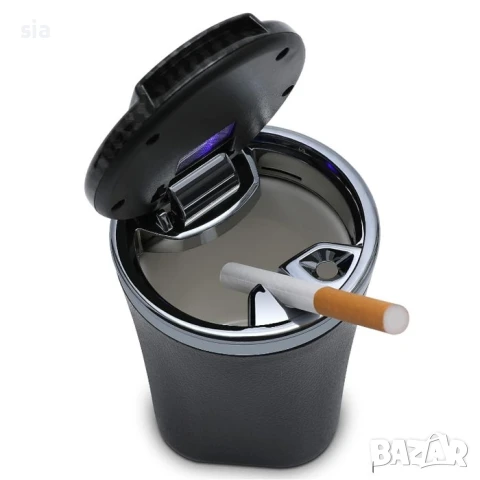 Пепелник с диод за автомобил, 10,5см, снимка 3 - Аксесоари и консумативи - 41960942