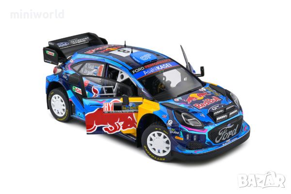 Ford Puma WRC Rally1 Hybrid n8 Rallye Schweden 2023 Otto Tänak - мащаб 1:18 на Solido нов в кутия, снимка 8 - Колекции - 46322274