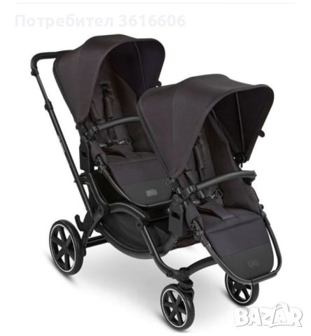Бебешка количка за близнаци ABC Design Classic Edition - Zoom, снимка 7 - Стоки за близнаци - 45782428