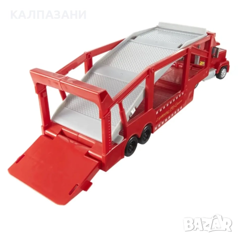 Mattel CARS TRUCKS Aвтовоза Мак за 12 колички HDN03 , снимка 3 - Коли, камиони, мотори, писти - 51878498