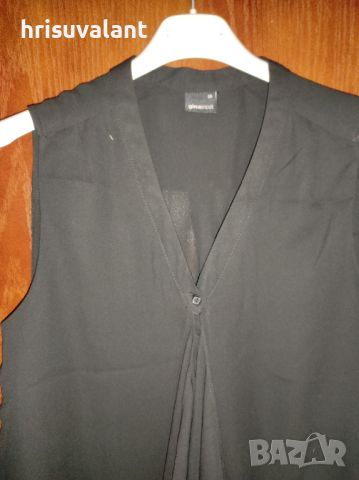 Черна риза , снимка 2 - Ризи - 45225307