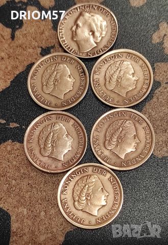 Монети Нидерландия 1 цент, 1948-1967, снимка 2 - Нумизматика и бонистика - 45934034