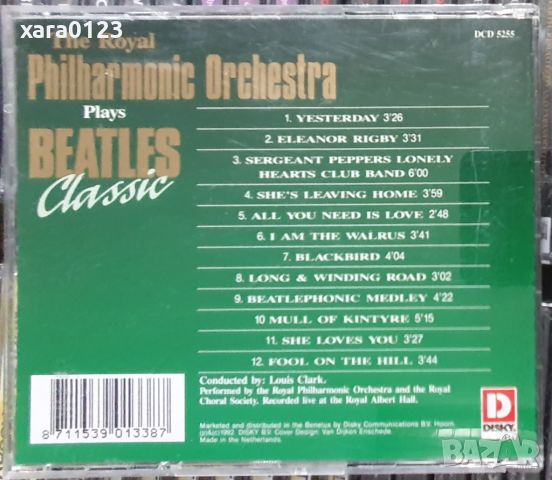 Plays Beatles Classic, снимка 2 - CD дискове - 45448601
