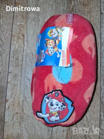 намалена цена 12лв н.26/28 Paw Patrol Домашни пантофи, снимка 2 - Детски пантофи - 49718341