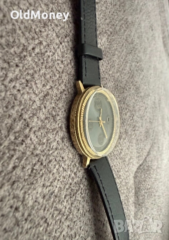 Мъжки съветски позлатен колекционерски часовник Слава, снимка 4 - Други - 52878619