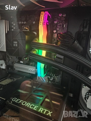 RAM T-Force Delta RGB DDR5 32GB Kit (2x16GB) 6000MHz, снимка 2 - RAM памет - 53739461