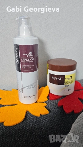 Колагенова маска за коса,шампоан Karseell и мароканско олио, снимка 2 - Продукти за коса - 53862545