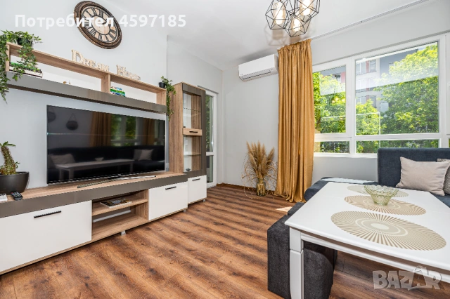 Стилен тристаен етаж от къща под наем до Mall Plovdiv, снимка 4 - Апартаменти - 53003847