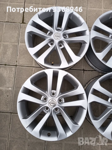 Джанти Nissan 17" 5x114,3 Нисан 5х114.3, снимка 3 - Гуми и джанти - 54000830