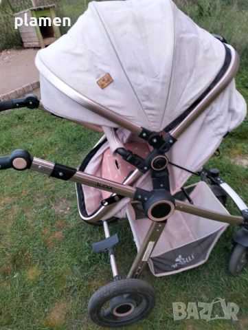 Бебешка количка Lorelli Alexa 3в1, снимка 3 - Детски колички - 45189674