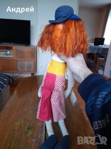 Стара кукла,клоун #29, снимка 5 - Части - 53043857