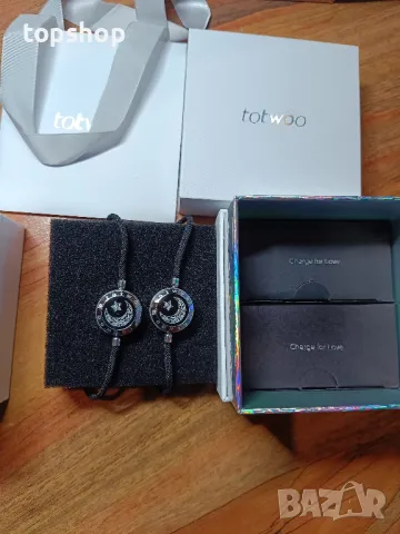 TOTWOO гривни за влюбени- Дизайнерска серия, снимка 15 - Смарт гривни - 48508339