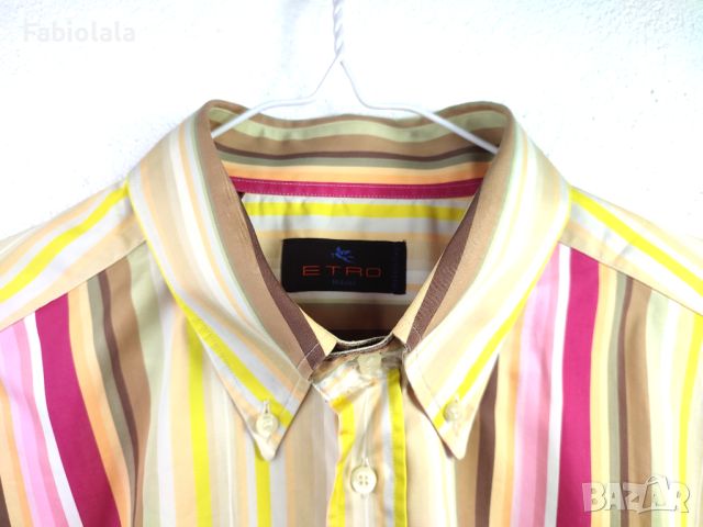 Etro overhemd XXL, снимка 6 - Ризи - 45387060